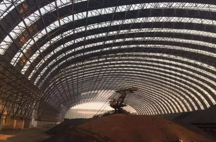 山南概述原料场封闭技术的特点和类型